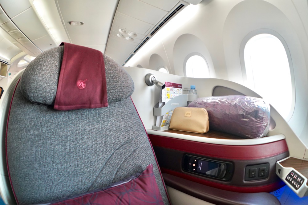 搭乗記】カタール航空ビジネスクラスはやっぱり最高！快適シート